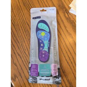 AKUSOLI Magnetic Shoe Insoles Arch Support Plantar Fasciitis L XL UNISEX NEW